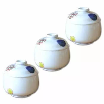 Чаша Чаванмуши Набор из 3 чаш Чаванмуши Набор столовых приборов Arita ware круглый узор узор