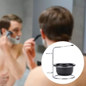 Чаша для бритья из нержавеющей стали, металлическая кружка для мыла, чаша для бритья, чаша для бритья, для мужа чёрный