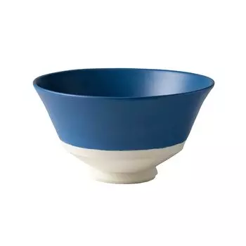 Чаша для чая Asahi Koyo Mino Ware, синяя, диаметр x высота, 1 шт., широкое горлышко, гладкое горлышко, продуманная форма, сделано в Японии, керамика Asahi, современная чаша для чая EC2401 синий