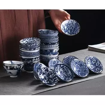 Чаша для чая из фарфора цвета селадон