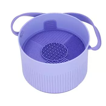 Чаша для чистки кистей для макияжа, многофункциональный держатель для косметических кистей, органайзер для чистящих инструментов для Stora