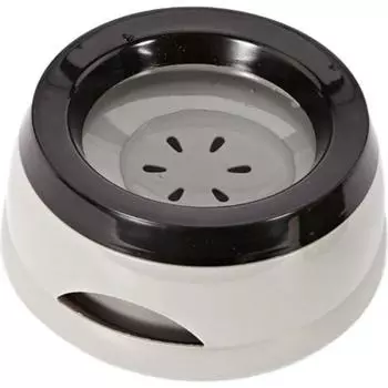 Чаша для питьевой воды для домашних животных, автомобиль, влагостойкая, брызгозащищенная, плавающая миска для воды серый