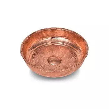 Чаша для турецкой бани, Турецкая чаша из аутентичной меди ручной работы, Раковина для спа-ванны 18 см, Аксессуары для ванной, Свадебный подарок, Декор для ванной