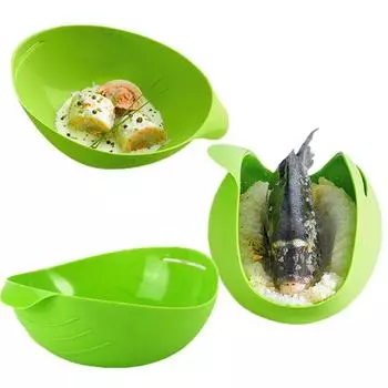 Чаша для выпечки хлеба сохраняет вкус и питательные вещества, складной карман для приготовления пищи, безопасный для микроволновой печи, многофункциональный силикон 1pc