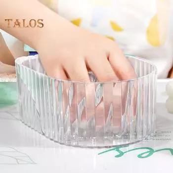 Чаша для замачивания ногтей, удобная чистая акриловая на кончиках пальцев модная чаша для ухода за ногтями, маникюрный инструмент, женские аксессуары чистый