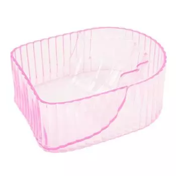 Чаша для замачивания рук, акриловая смягчающая омертвевшая кожа, чистый лоток для мытья ногтей, маникюра для салона красоты прозрачный розовый