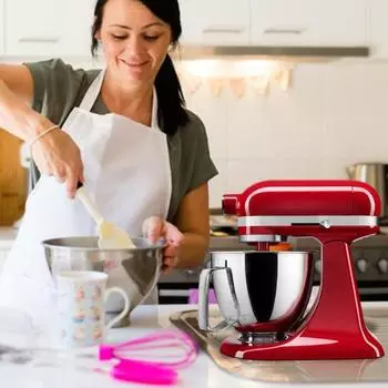 Чаша из нержавеющей стали, большая емкость для выпечки, легко моющееся ведро для смешивания для домашней кухни, пекарни серебряный