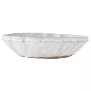 Чаша Marui Seito Shigaraki Ware Hechimon, Маленькая, Диаметр 13см, Белый Ржавый Кольцо Цветок, Белый, MR-3-4246