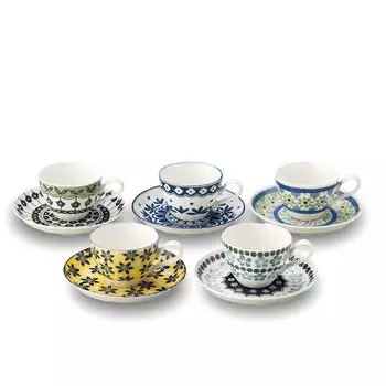 Чаши и блюда для кофе Awasaka Pottery Field, белые 7-1830 10,53422 см