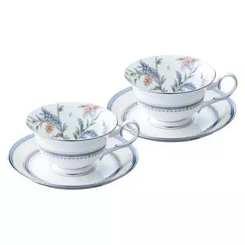 Чашка-блюдце Noritake для кофе 215 мл Jardin Fleury 2 костяной фарфор и (Парный набор) (Для чая) Р50717А/4910
