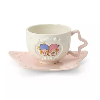 Чашка-блюдце Sanrio Little Twin Stars 111562 & (Дизайн рамы)