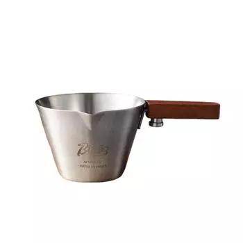 Чашка для экстракции кофейной жидкости из нержавеющей стали, утолщенная, с мерной шкалой, чашка для наливания кофе, для дома, кухни