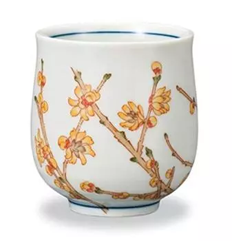 Чашка для чая Marsan Miyamoto Диаметр x Высота Чашка для чая Four Seasons Flower Robai Kutani Ware 7,2 8,2 см