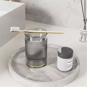 Чашка для чистки зубов Чашка для мытья пар Чашка для зубной щетки Бытовая зубная паста Ополаскиватель для полости рта Аксессуары для ванной комнаты 51-100ML прозрачный белый