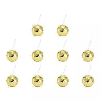 Чашка для диско-шара на 600 мл, уникальные чашки для дискотек, напитков для бара, ночного клуба (Золото)