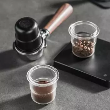 Чашка для дозирования эспрессо, 58 мм, точное измерение, аксессуары для кофемашины Frade, аксессуары для кофеварки 58 мм прозрачный