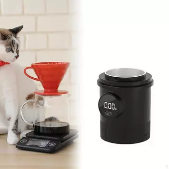 Чашка для дозирования эспрессо, электронные весы для кофе, 58 мм, дозатор кофейного порошка, совместимый с 58 мм