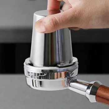 Чашка для дозирования кофе 51/53/58 мм, чашка для дозирования кофе из нержавеющей стали, часть для подачи порошка для эспрессо-машины, аксессуары для кофейной посуды