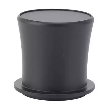 Чашка для дозирования кофе, антистатическая чашка для дозирования кофейного порошка из алюминиевого сплава для 51 мм, 53 мм, 54 мм, Porta Black