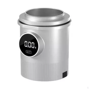 Чашка для дозирования кофе с чашкой для порошка, многоцелевая, нержавеющая сталь, легко моется, прочная для эспрессо