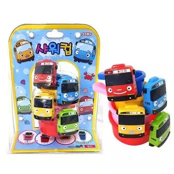 Чашка для душа Tayo Little Bus, разные цвета, популярные корейские игрушки