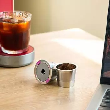 Чашка для фильтрации кофе, прочная фильтрация, профессиональная полезная кофемашина, фильтрующая чашка для пивовара, аксессуар для кафе серебряный