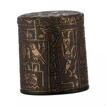 Чашка для игры в кости из искусственной кожи, шейкер, профессиональная, прочная новая чашка для игры в кости для семейной игры KTV Bar