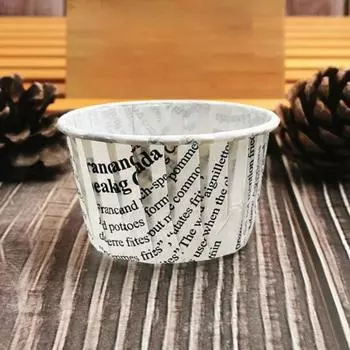 Чашка для кексов, простая маслостойкая бумажная чашка для кексов без запаха, чашка для детского душа, вкладыш для кексов, чашка для выпечки маффинов для пекарни белый