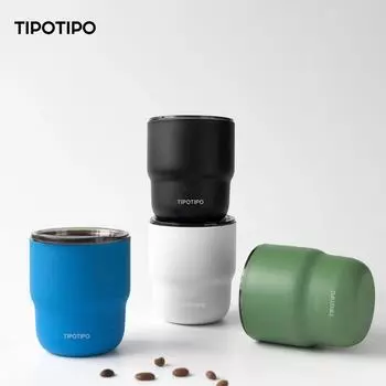 Чашка для кофе из нержавеющей стали SUS304, термокружка с двухслойной вакуумной изоляцией, чашка для напитков, подходит для мужчин и женщин, 12 цветов 255ml оранжевый