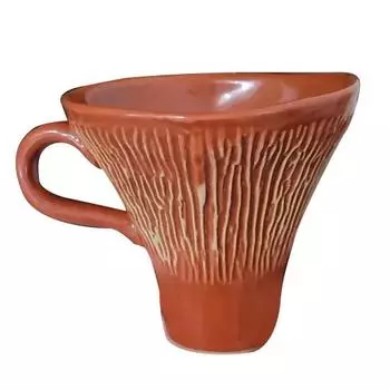 Чашка для кофе Yousheng Mushroom 200 мл Керамическая кружка в виде гриба Уникальная эстетическая кружка для послеобеденного чая Новинка Грибной декор в виде глупого растения 200ML