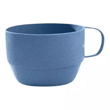 Чашка для молока с соломой, европейская кофейная чашка, чашка для завтрака, кружка, чашка для парного питья One Size синий