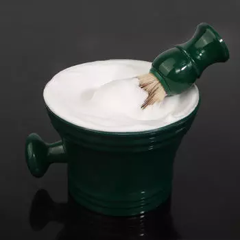 Чашка для мыла для бритья, чаша для бритья и набор кисточек для влажного бритья, прочный, крем для бритья
