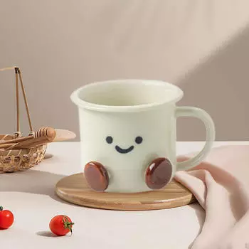 Чашка для напитков, для моментов завтрака или послеобеденного чая with Handle