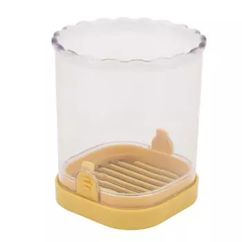 Чашка для нарезки из нержавеющей стали, многофункциональная, безопасная, с нажимной пластиной, чаша для фруктов