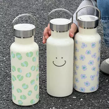 Чашка для питья из бутылки с водой, 0,5 л, 17,08 жидких унций, прочная колба для напитков из нержавеющей стали, кувшин для напитков, для улицы