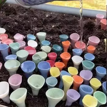 Чашка для питья пчел, насекомых, питьевая чашка для пчел, чашка для питья в форме цветка, чашка для опылителя с детской чашкой и держателем для пчеловодства зелёный