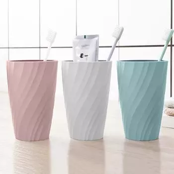 Чашка для полоскания рта, чашка для мытья посуды, бытовая чашка для зубной пасты, чашка для воды, простота, портативность, пары, путешествия, творчество, двухслойная чашка для зубной щетки с резьбой, уникальная тёмно-синий