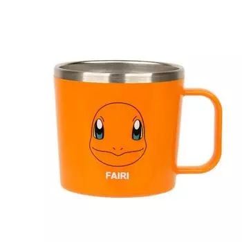 Чашка для посудомоечной машины Lilpang Pokemon, нержавеющая сталь, L, 1 шт, Чармандер