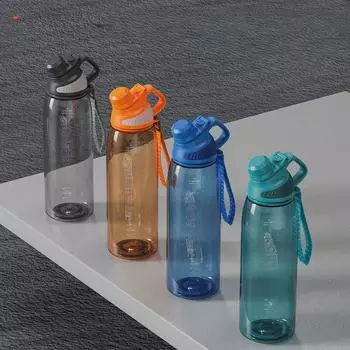 Чашка для прямого питья, материал из тритана, чашка для воды, спортивный чайник большой емкости 700ml зелёный