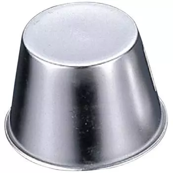 Чашка для пудинга Yamashita Crafts S, очень большая, 220 куб. см, 18-8, № 184 серебряный