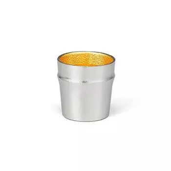 Чашка для сакэ Nousaku из бамбука сусальное золото 60 куб. см 511280 - - приблизительно. [жесть] золотой