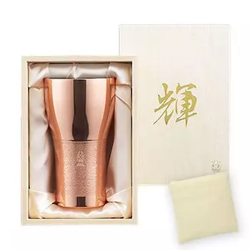 Чашка для саке Pure Сделано в Японии J-kitchens-SimpleBag Set, Медь, 440мл,