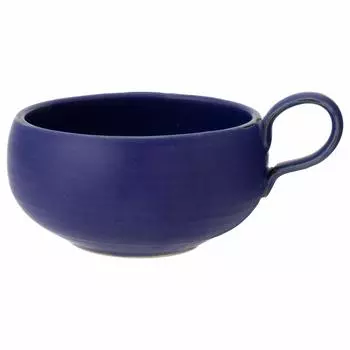 Чашка для супа Rikizo Blue Indigo Диаметр 15 x Глубина 12 x Высота 390 мл Сделано в Японии 7,2 см R-886519 синий