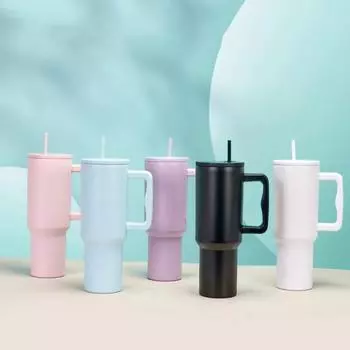 Чашка для воды, 40 унций, пищевая нержавеющая сталь, удерживающая тепло, толстая, герметичная, большая емкость, устойчивая к повреждению, стакан для пива baby голубой