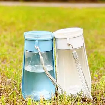 Чашка для воды для домашних животных, сопутствующая чашка, поилка для воды, складная чашка, поилка для собак, переносная раскладушка для домашних животных белый