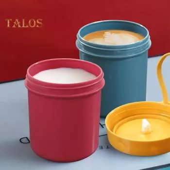 Чашка для завтрака, большая емкость для хранения, пищевой пластик, полезная портативная чашка для овсянки, кружка для йогурта с хлопьями и крышкой для детей розовый