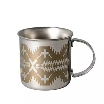 Чашка из нержавеющей стали PENDLETON SpiderRK 1SZ серебряный