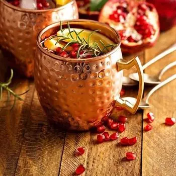 Чашка из нержавеющей стали с медным покрытием Чашка из нержавеющей стали с медным покрытием Стакан для коктейля