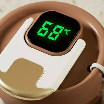 Чашка из нержавеющей стали Умная термос-бутылка для кофе с дисплеем температуры Термокружка Термосы Кофейная чашка