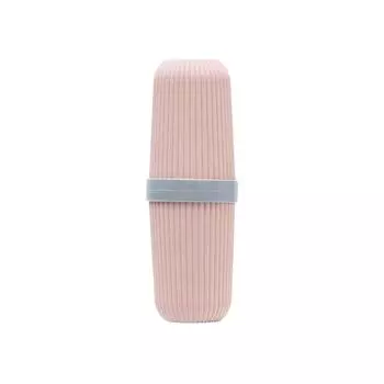 Чашка - прочный, легкий, съемный чехол для зубной щетки из полипропилена, удобный для переноски, удобный контейнер для зубной щетки белый